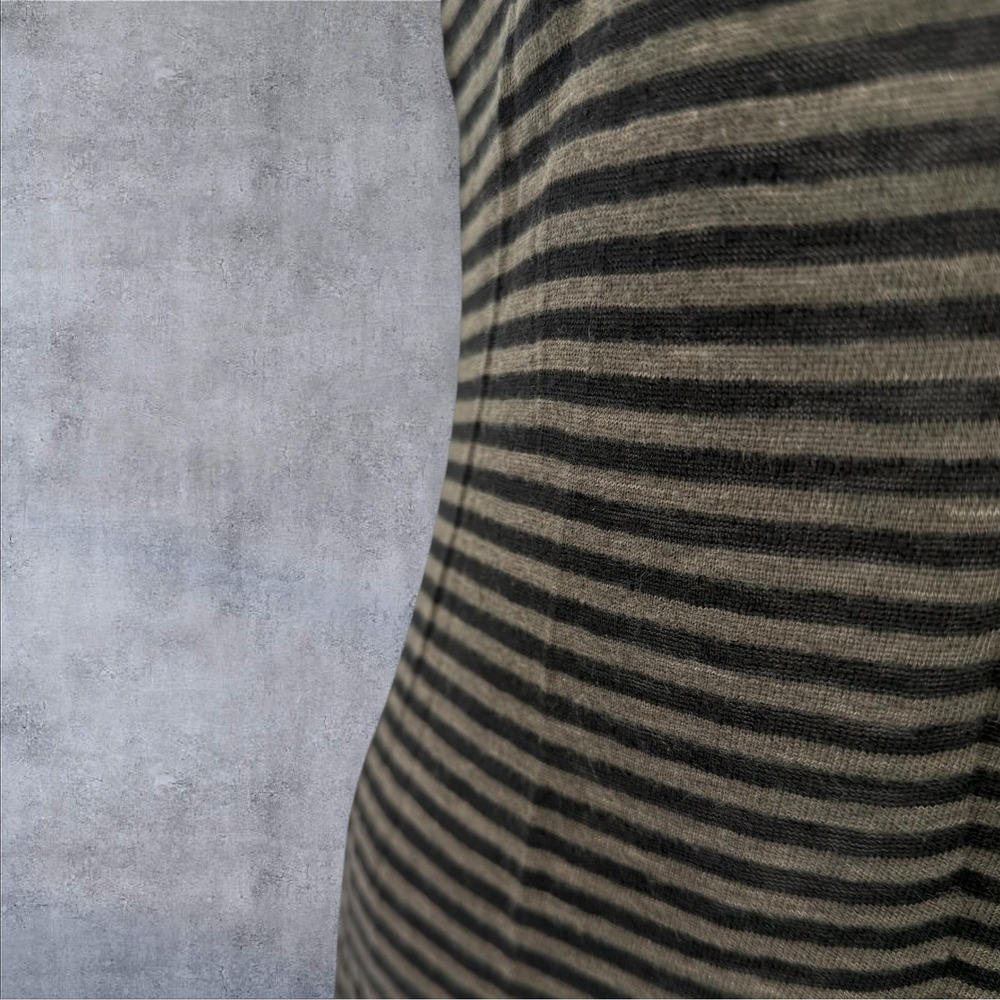 Eileen Fisher Linen Tank Dress Striped Casual Sleeveless Dress M - Picture 5 of 9